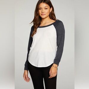 Chaser Brand Triblend Jersey Baseball Tee size Medium New